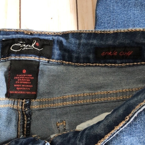 Earl ankle cuffed jeans size 8 - Picture 4 of 10